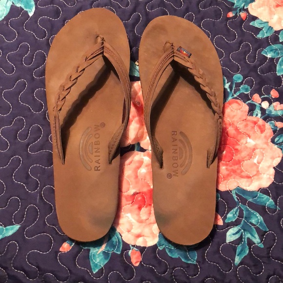 Rainbow Shoes - Women’s Rainbow Flip Flops